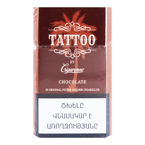 Сигареты Cigaronne Tattoo King Size Chocolate