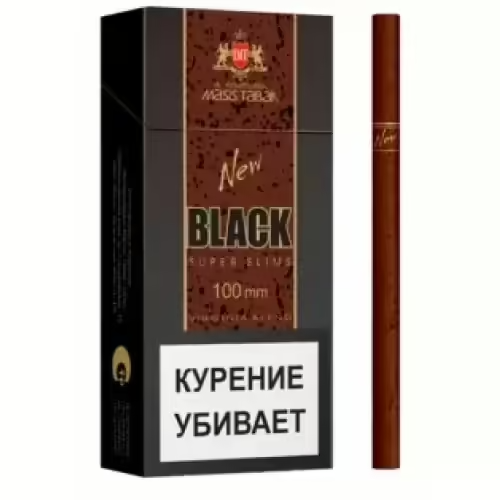 Сигареты New Black Super Slims