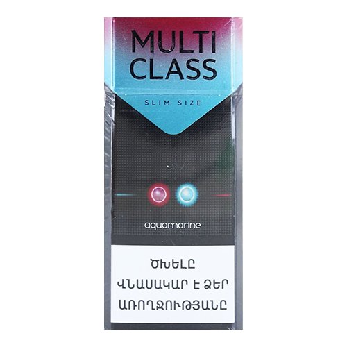 Сигареты Cигареты Multi Class Slim Size Aquamarine